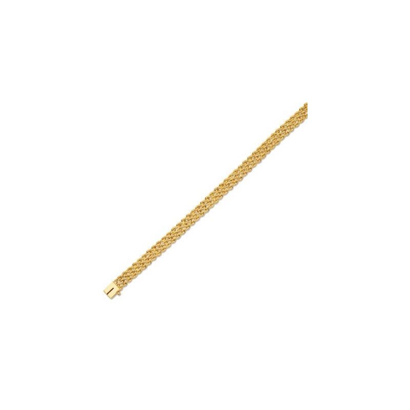 14K Yellow Gold 7.0mm wide Diamond Cut M 67025 1