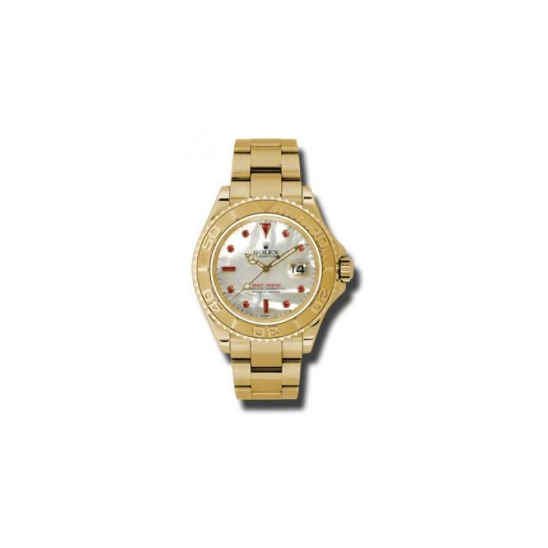 Rolex Watches  YachtMaster Mens Gold 166 54070 1