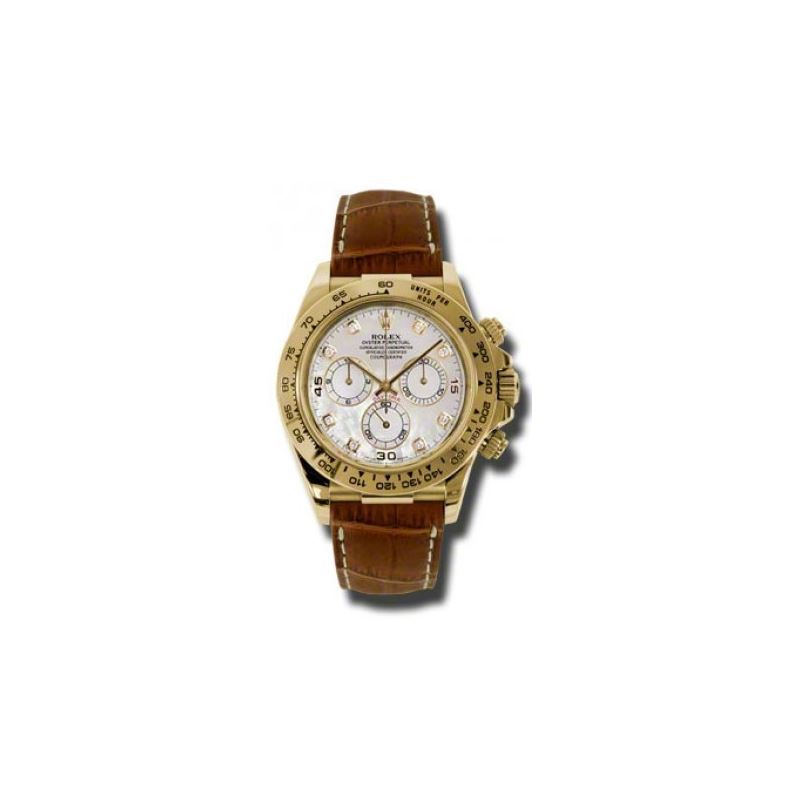 Rolex Watches  Daytona Yellow Gold  Leat 54184 1