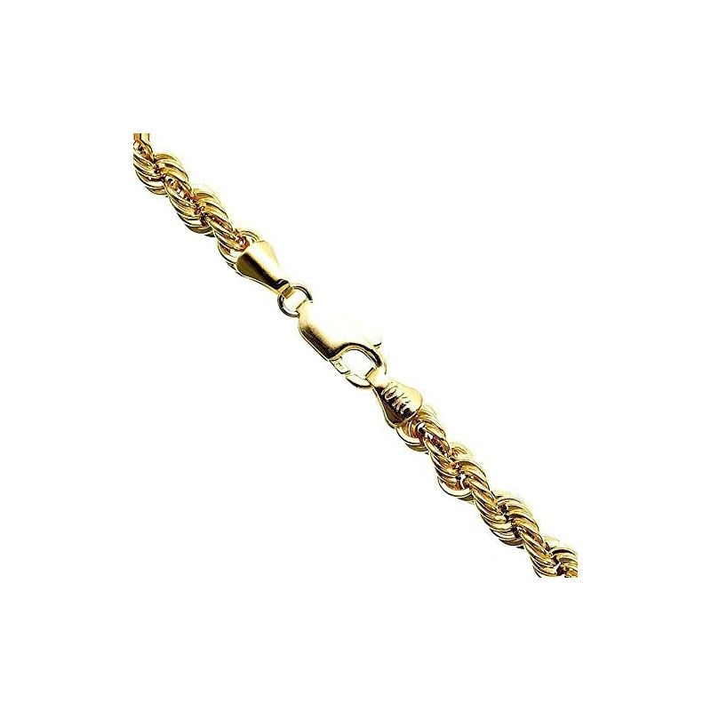 10K YELLOW Gold HOLLOW ROPE Chain - 28 I 61275 1