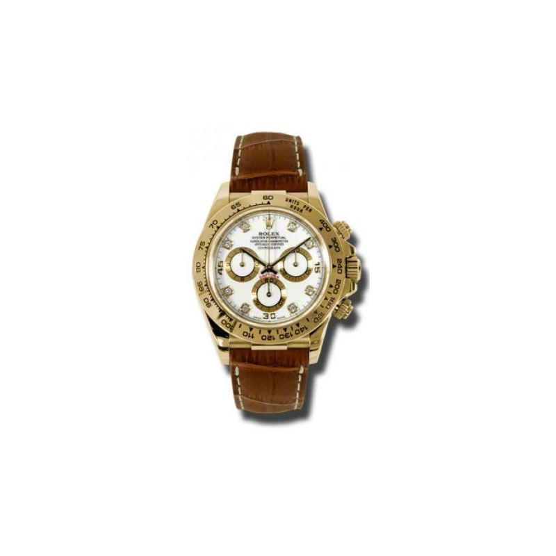 Rolex Watches  Daytona Yellow Gold  Leat 54189 1