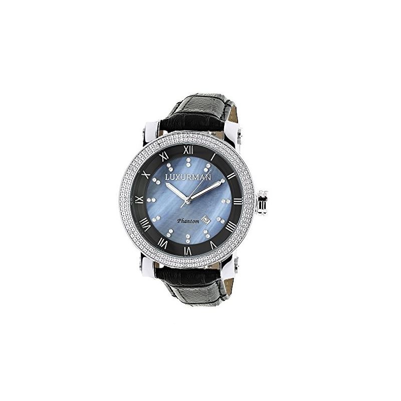 Luxurman Watches Mens VS Diamond Watch . 90585 1