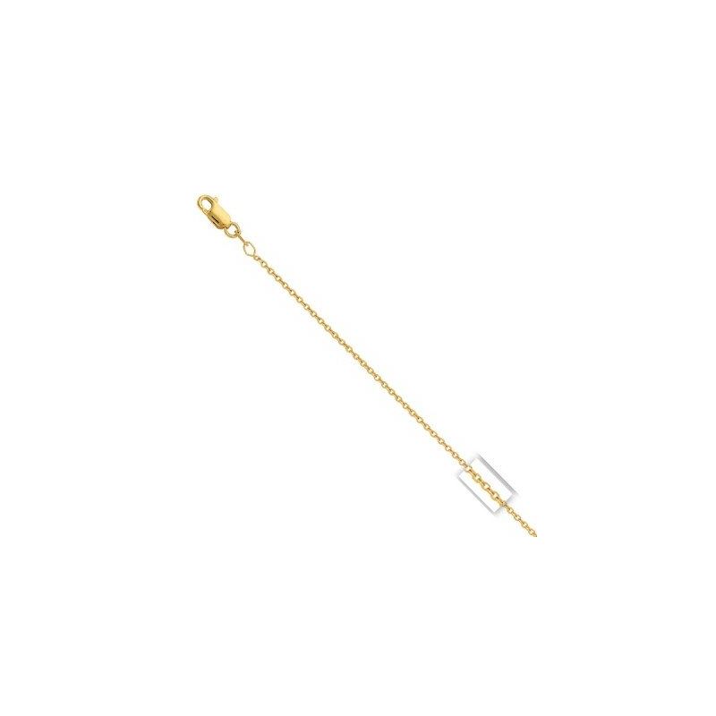 14K Yellow Gold 1.2mm wide Diamond Cut R 66536 1