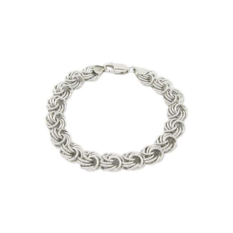 Womens Sterling silver Rolo bracelet 84534 1