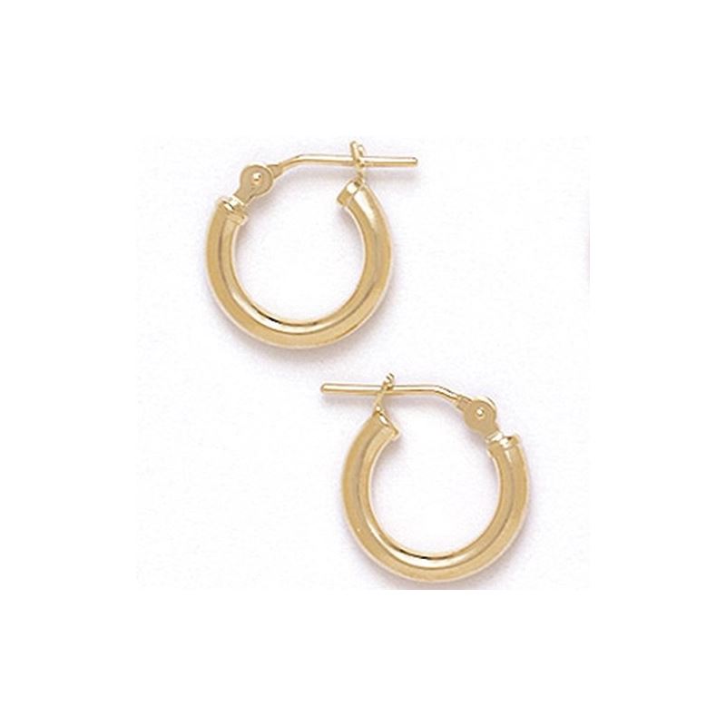 14K Gold Hoop Earrings HE33