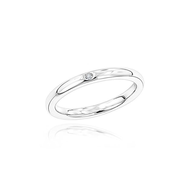Luxurman Love Quotes: Womens Stackable S 75454 1