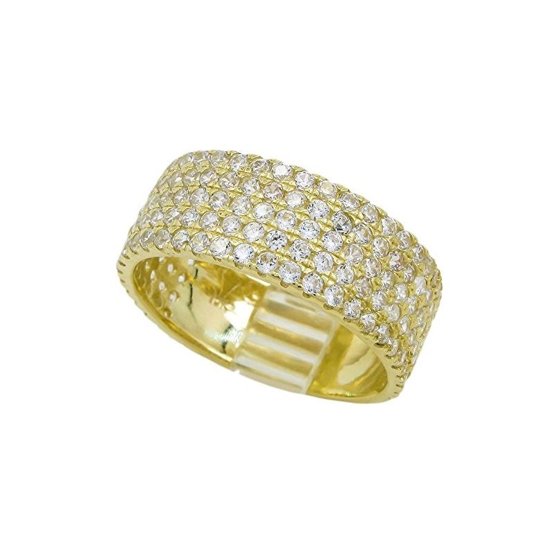 10K Yellow Gold womens wedding band enga 63175 1