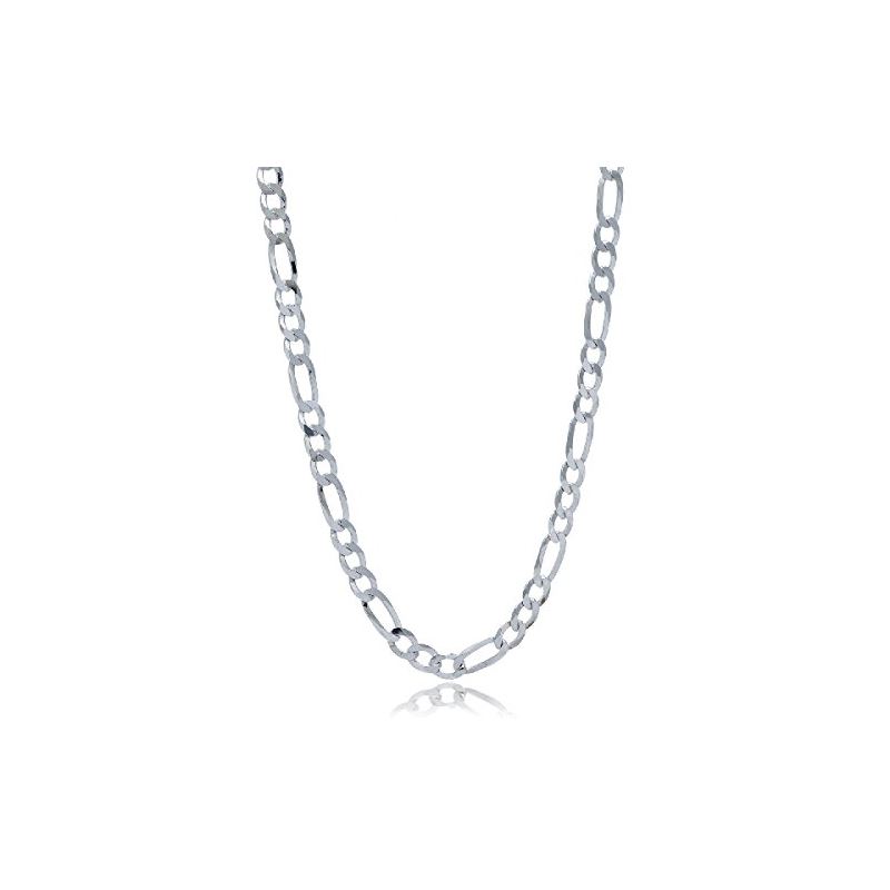 Sterling Silver 8.6 mm Wide Figaro Chain 80601 1