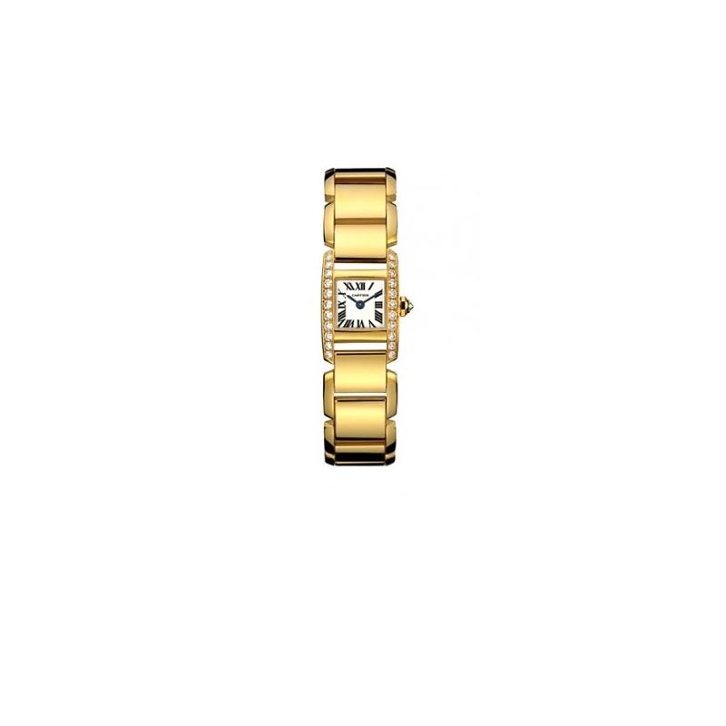 Cartier Tankissime 18kt Yellow Gold Diam 55071 1