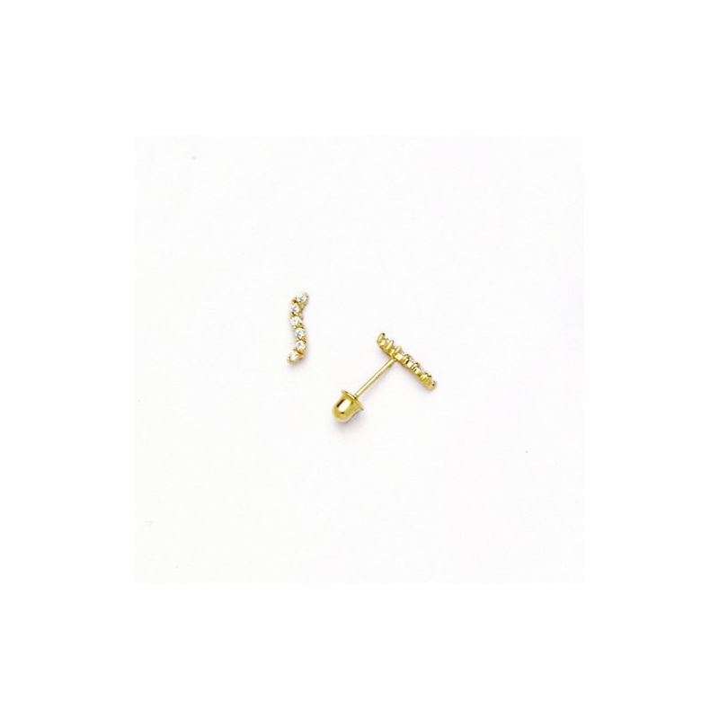 14K Yellow Gold star oval drop shap with 70537 1