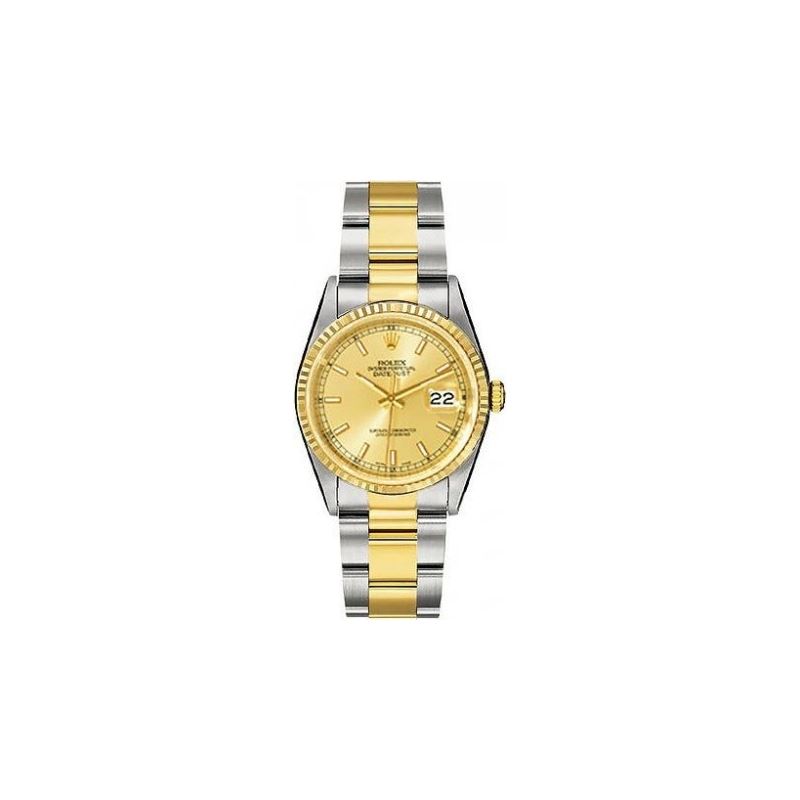 Rolex Oyster Perpetual Datejust Two-Tone 53762 1