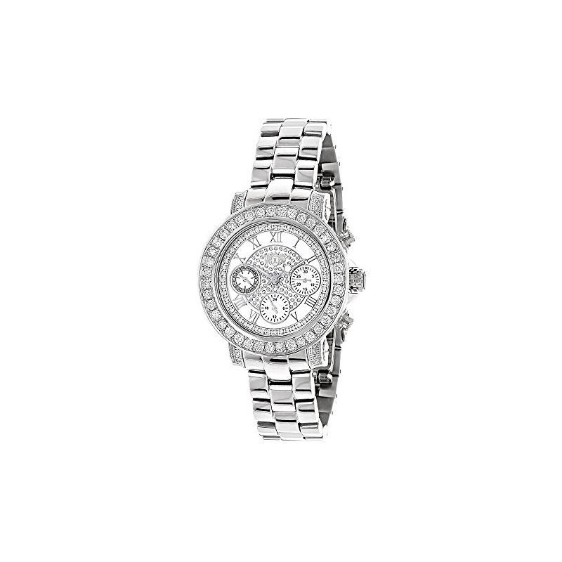 Luxurman Watches Ladies Diamond Watch 3c 90520 1