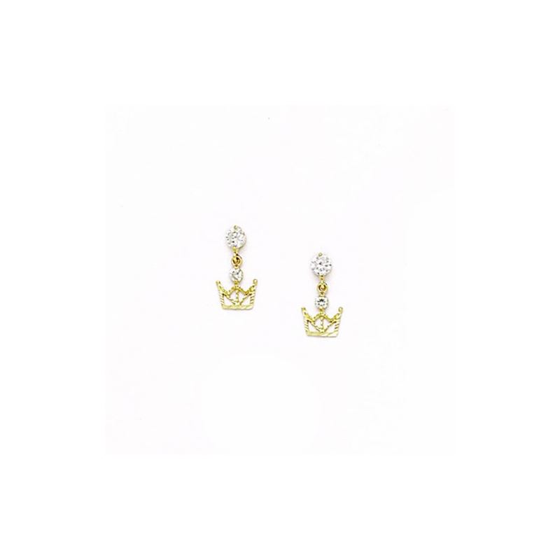 14K Yellow Gold star oval drop shap with 70558 1