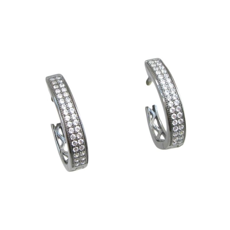 Womens .925 sterling silver Black and wh 83202 1