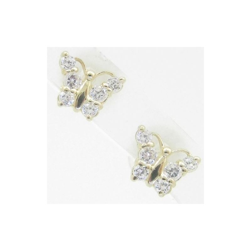 14K Gold Earrings heart star flower dolp 63793 1