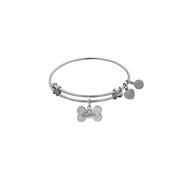 Angelica Ladies Love Hearts Collection Bangle Char