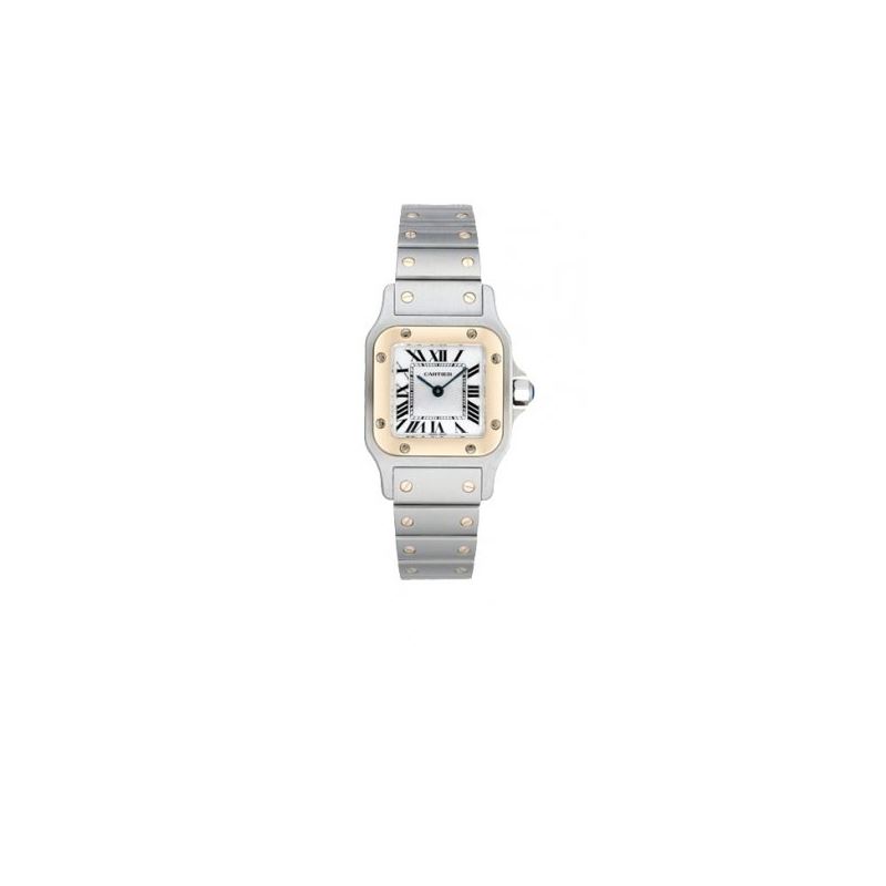 Cartier Santos Galbees Mini Ladies Watch 55182 1