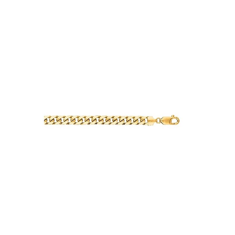 14K Yellow Gold SOLID Miami Cuban Link C 70388 1