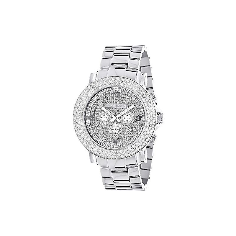 mens diamond bezel watch