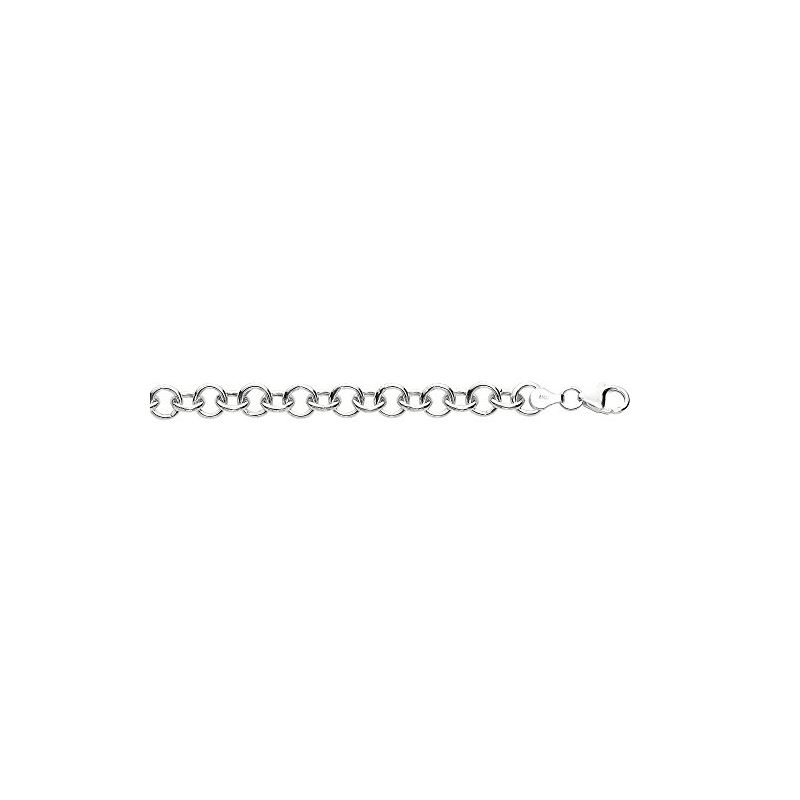 Sterling Silver 8.15 mm Wide Polished Ro 80378 1