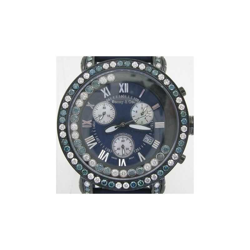 Blue And White Benny Co Diamond Watch BN 89436 1