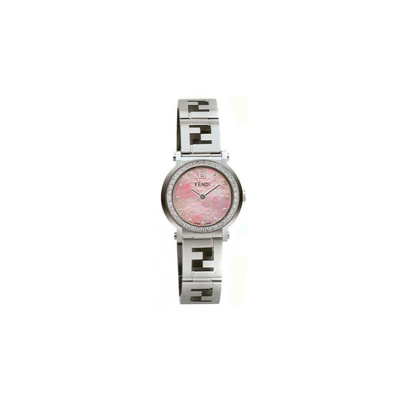 FENDI ROUND QUADRO Ladies Watch F615270D 53642 1