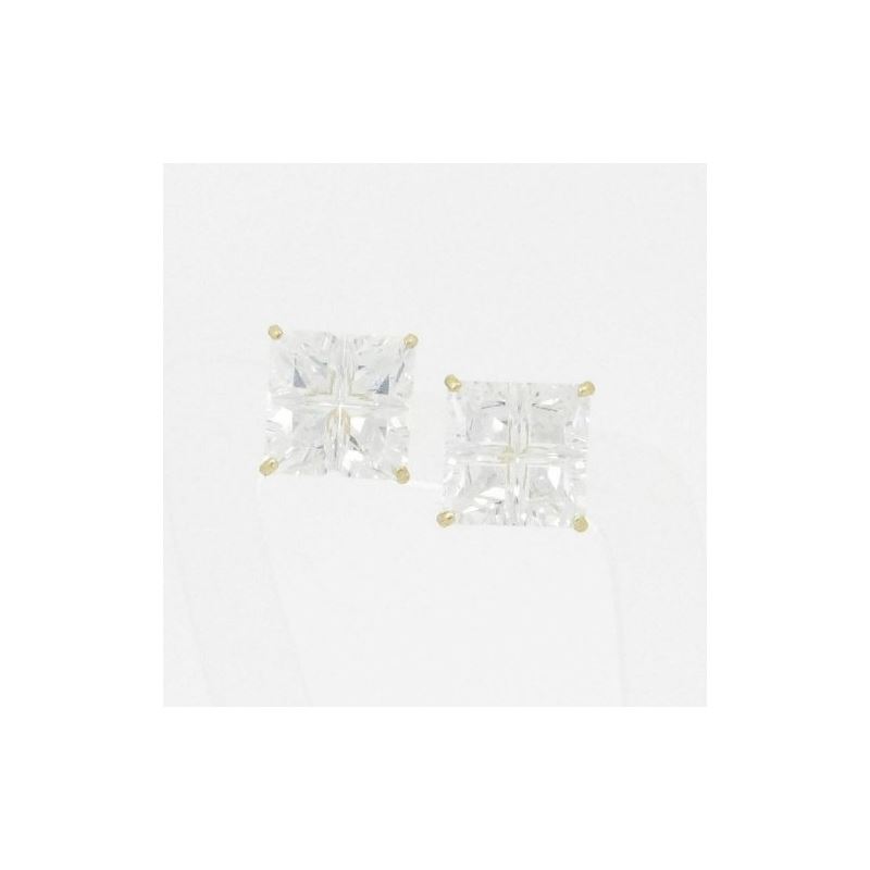 Unisex 14K solid gold earrings fancy stu 82378 1