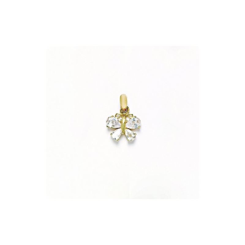 14K Gold Surrounded by Love Pendant with 87599 1