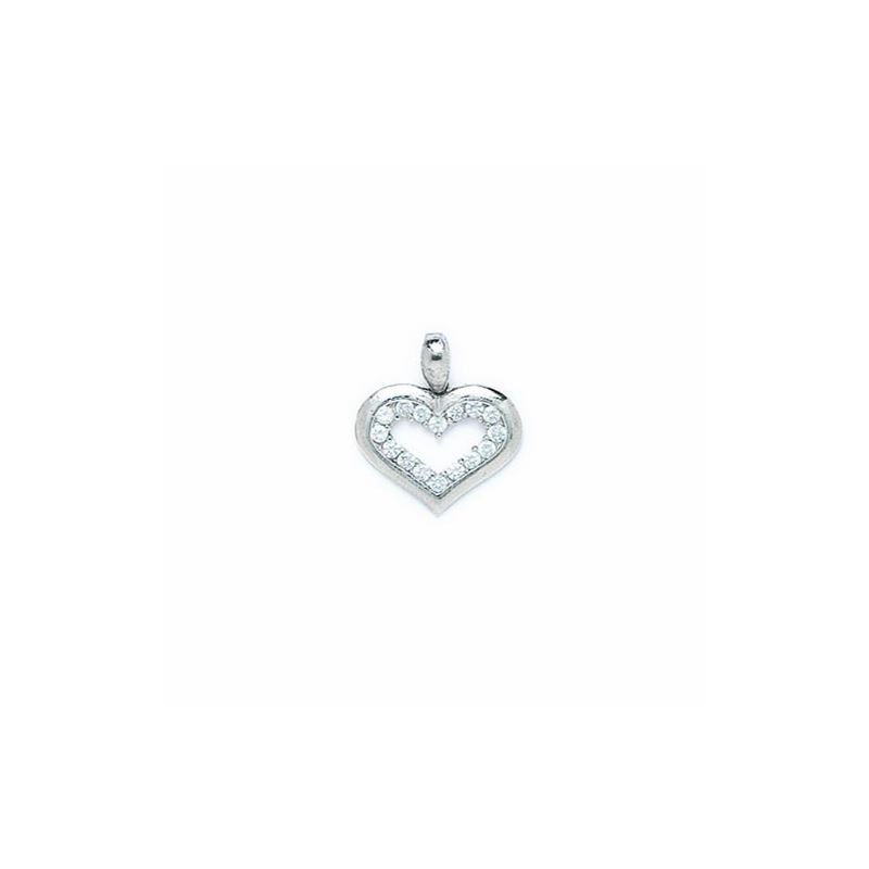 14K Gold Heart Love Pendant PW74 64340 1