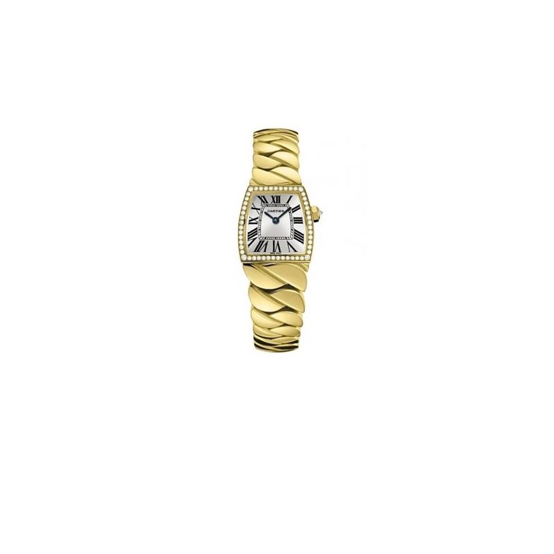 Cartier La Dona Ladies Gold Watch WE6004 54530 1