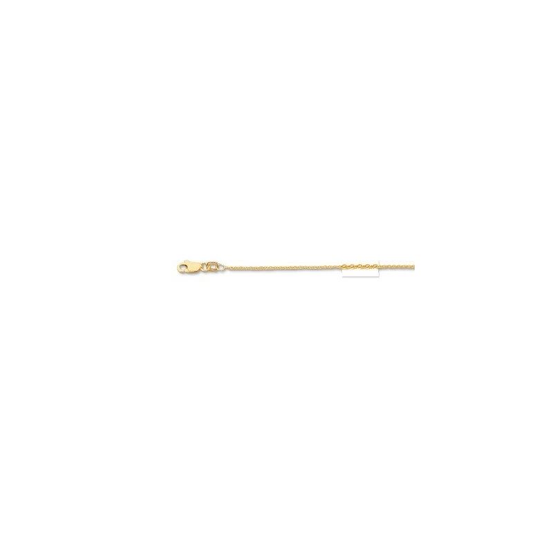 14K Yellow Gold 1.1mm wide Shiny Round D 66498 1