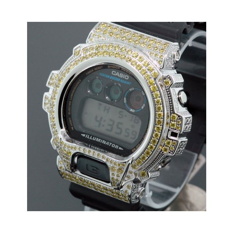 Iced Out Watches Casio G Shock Mens Digital Watch AMSGS05