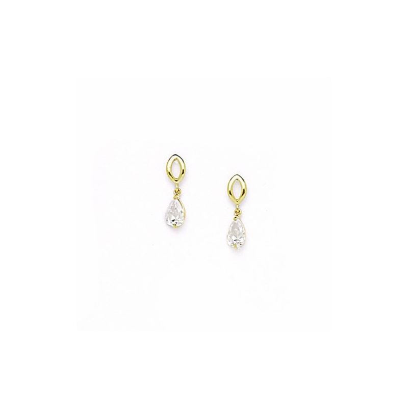 14K Yellow Gold star oval drop shap with 70562 1