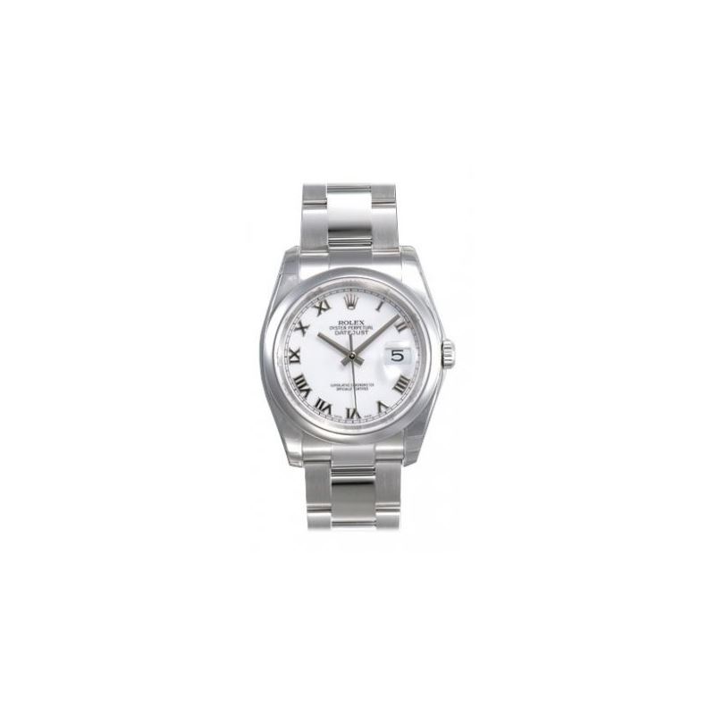 Rolex Oyster Perpetual Datejust Mens Wat 53750 1