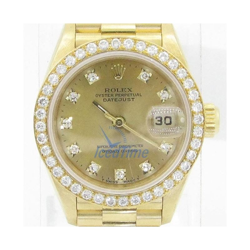Rolex Datejust Champagne Dial Automatic  53935 1