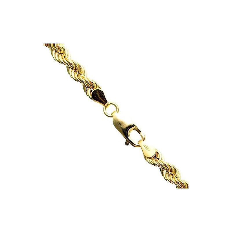 10K YELLOW Gold HOLLOW ROPE Chain - 28 I 61279 1