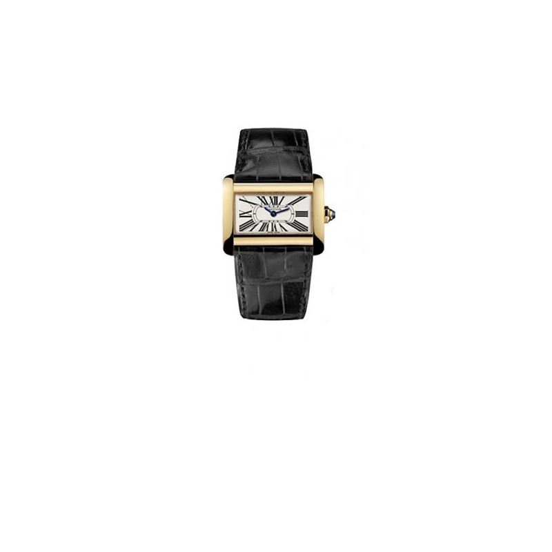 Cartier Tank Divan Gold Ladies Watch W63 54300 1