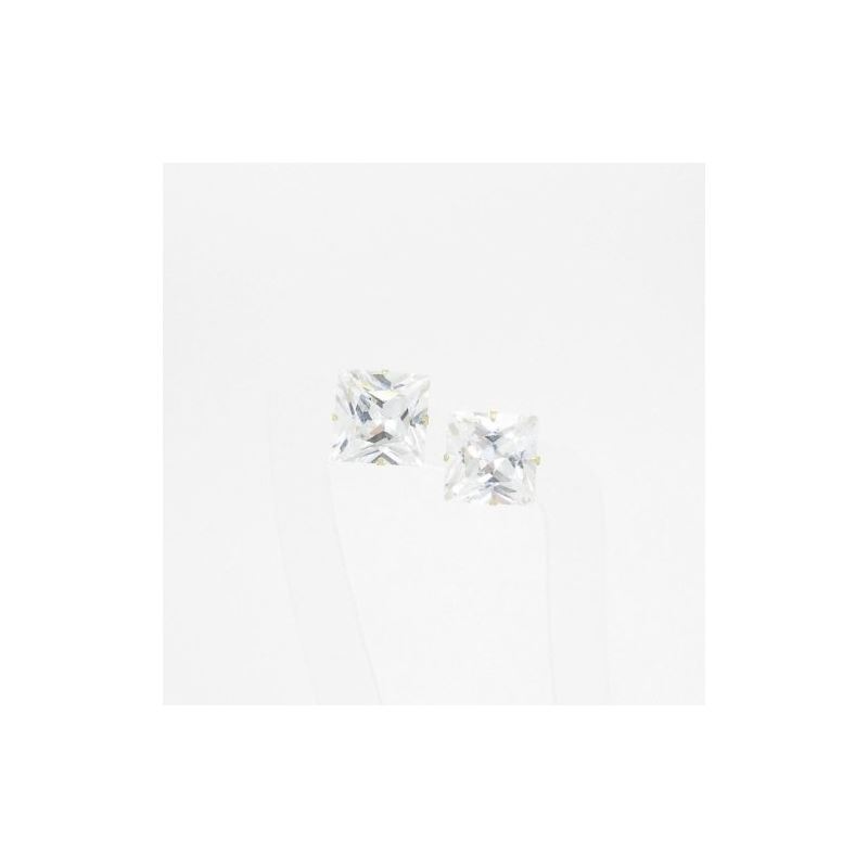 Unisex 14K solid gold earrings fancy stu 81938 1