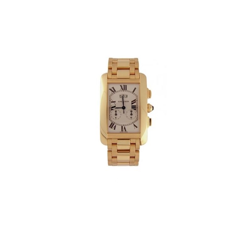 Cartier Tank American 18kt Yellow Gold C 54280 1