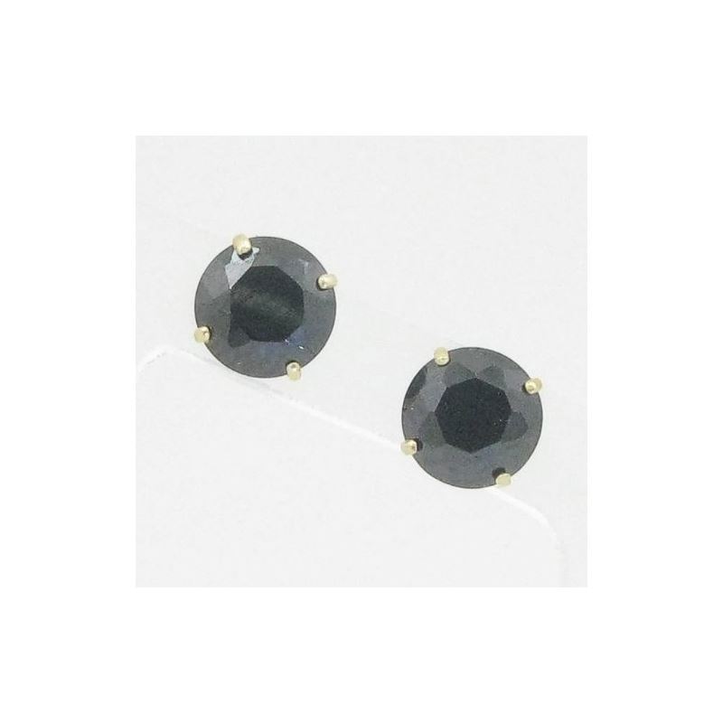 Unisex 14K solid gold earrings fancy stu 82280 1