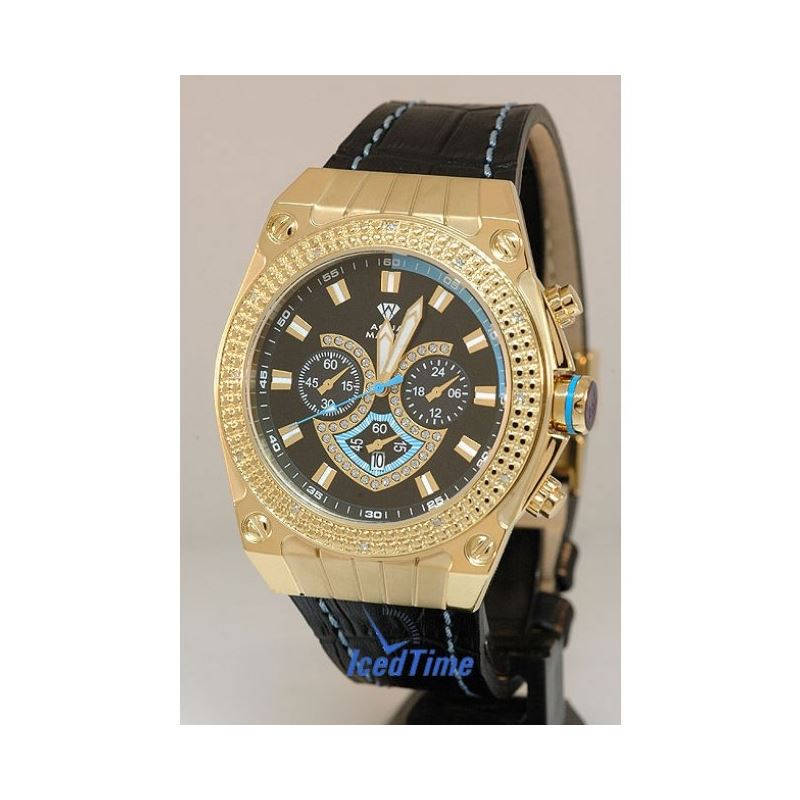 Aqua Master Mens Diamond Watch - AQSM150 54548 1