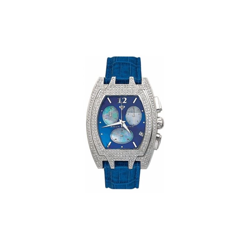 Aqua Master Tonneau Diamond Watch 17-6w  27797 1