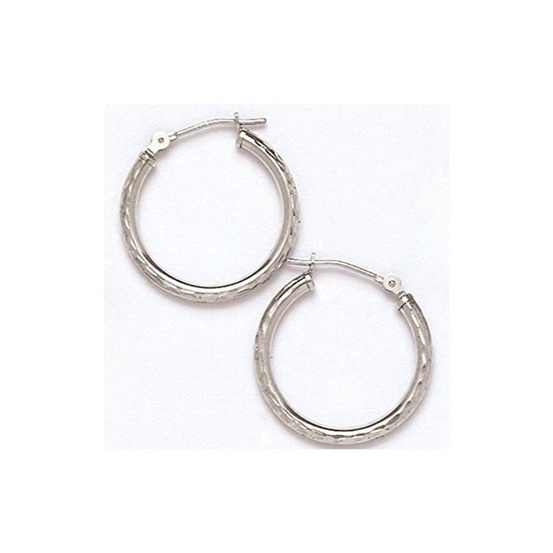 14K Gold Hoop Earrings HEW50