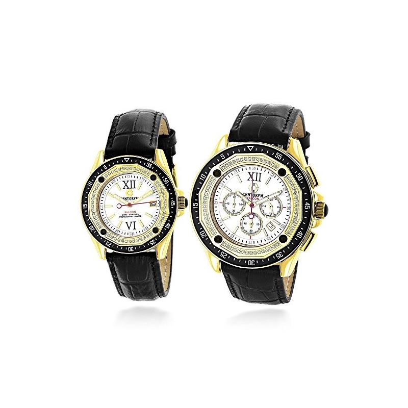 His and Hers Centorum Matching Real Diam 90753 1