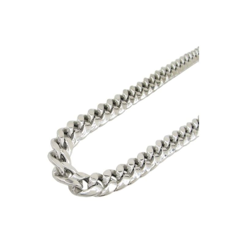 Sterling silver white miami cuban link H 81015 1