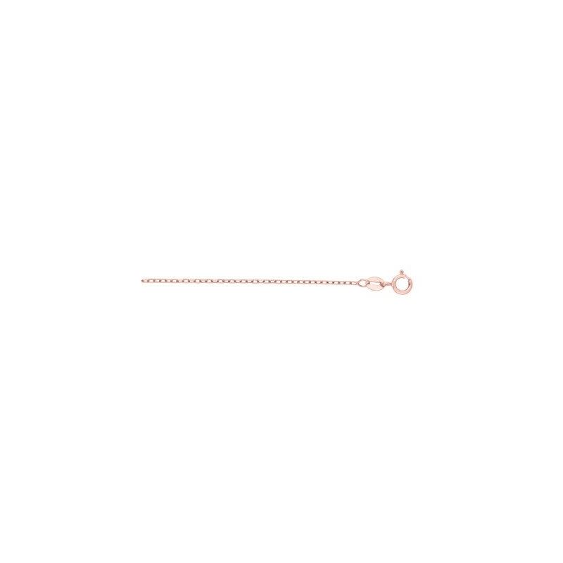 14K Rose Gold 1.3mm wide Diamond Cut Fac 64541 1