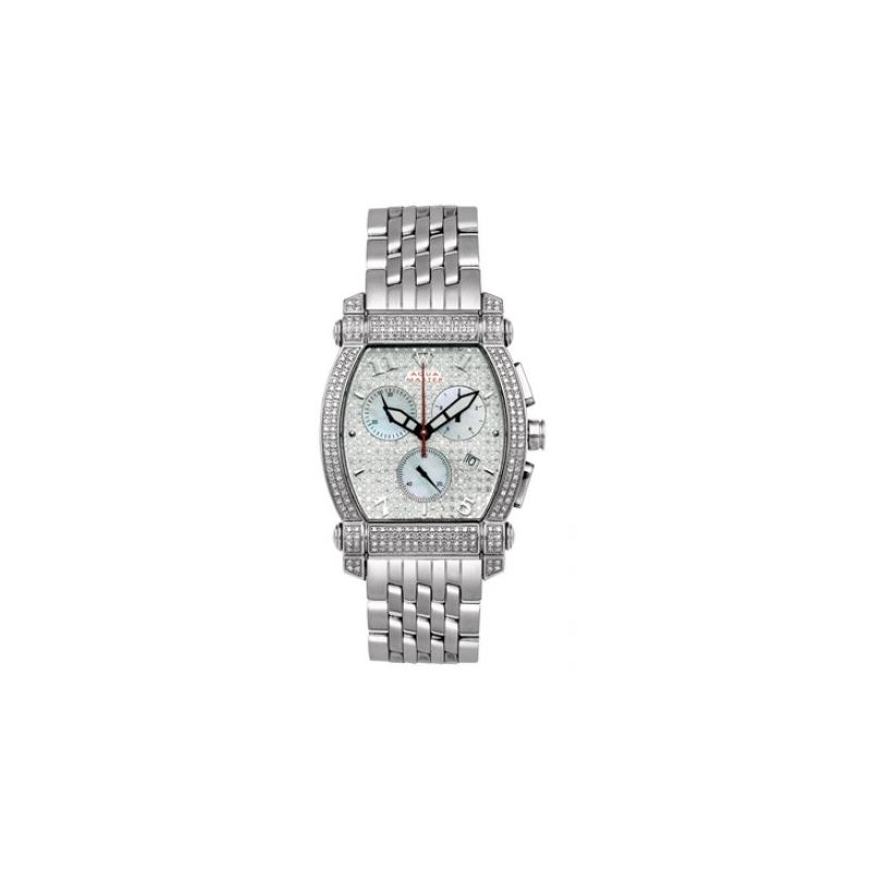 Aqua Master Diamond Watch Unisex Stainle 53445 1