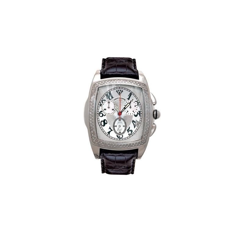 Men's Diamond Watch, 1.50 Ctw