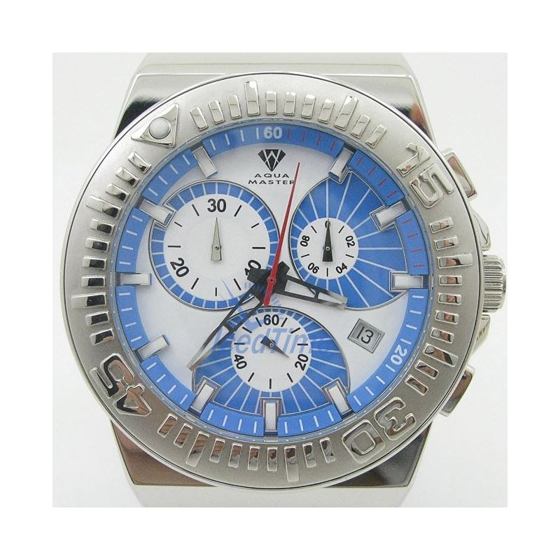 Mens Aqua Master Iced Out Diamond Watch  50776 1