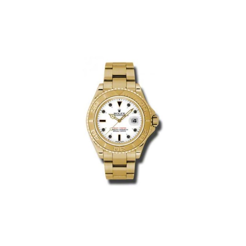 Rolex Watches  YachtMaster Mens Gold 166 54074 1